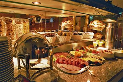 Hotel Alt - Tegel Berlin Restoran fotoğraf